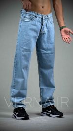 شلوار بگ مردانه جین RP 239