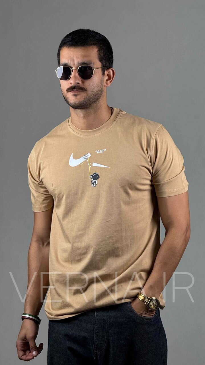 تیشرت مردانه NIKE-VR نسکافه ای 1