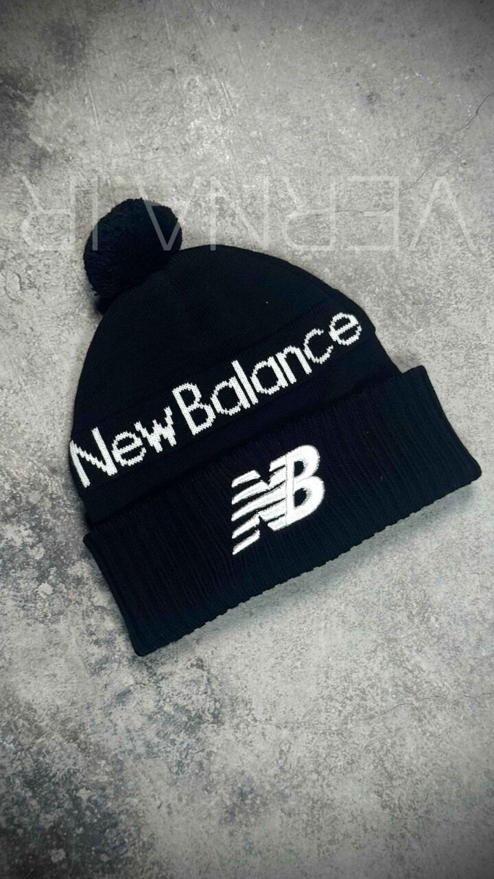 IMG_5706 کلاه بافتی New Balance مشکی