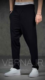 شلوار اسلش مردانه تک سایز کجرا دمپا دوبل ZARA - Image 5