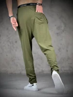 شلوار اسلش مردانه تک سایز کجرا دمپا دوبل ZARA - Image 4