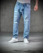 ‏شلوار مردانه تک سایز مام جین زاپدار ZARA 358/5