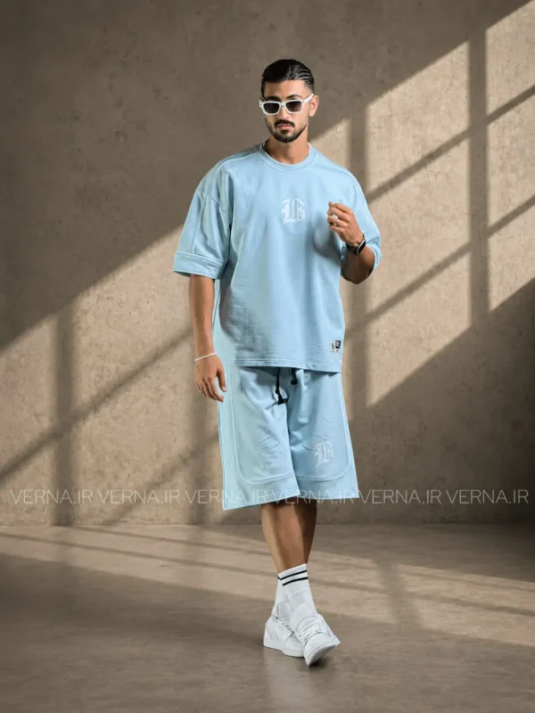 ست تیشرت و شلوارک مردانه RICH SOON-B 6
