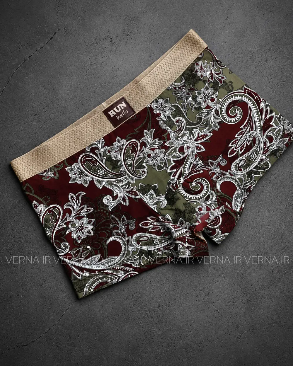 5-5-1405-underwear-37 شورت طرح دار BOXER-RUNزرشکی1