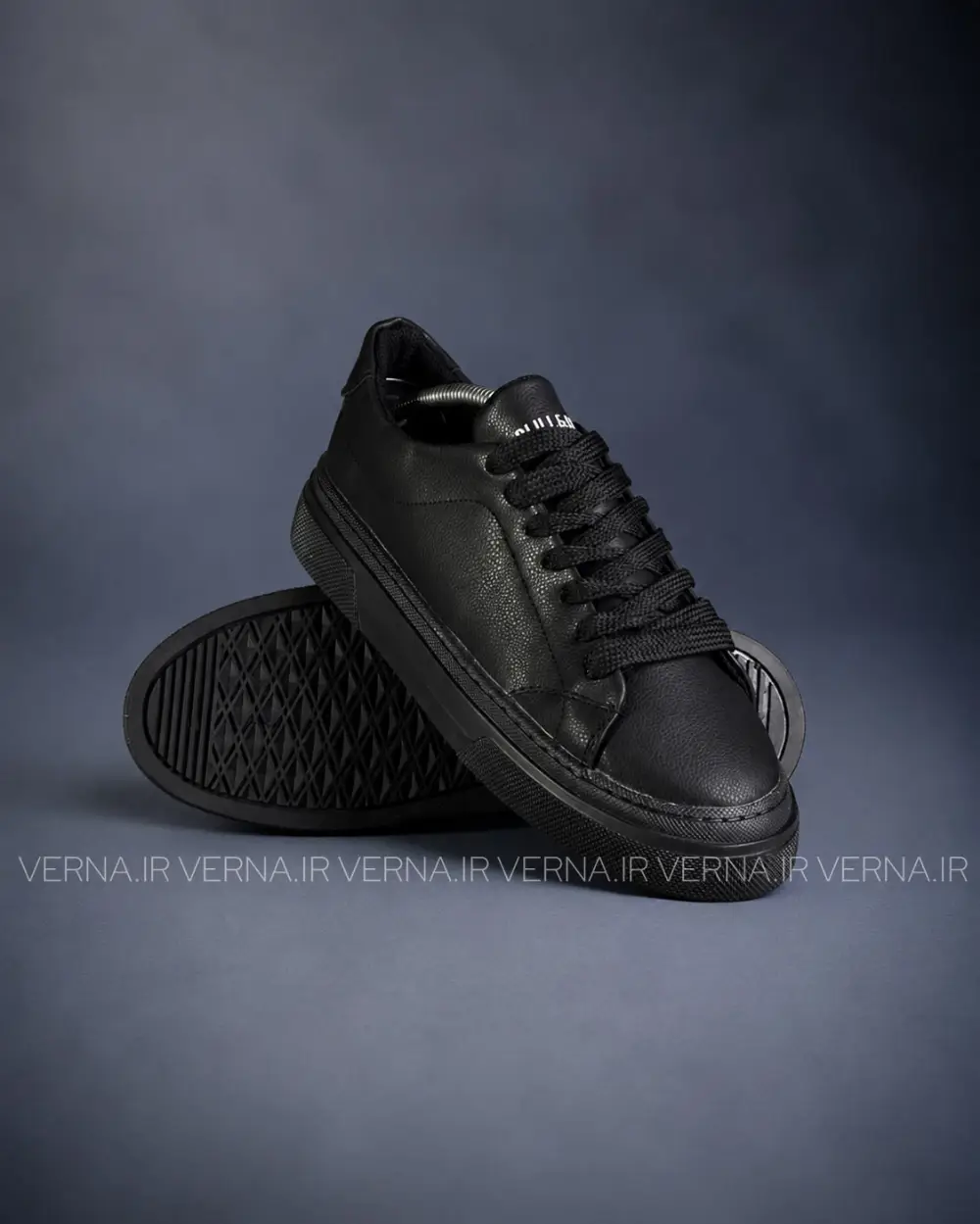 6-5-1405---sneakers-4 کتونی ونس مردانه PULLBEAR تمام مشکی3
