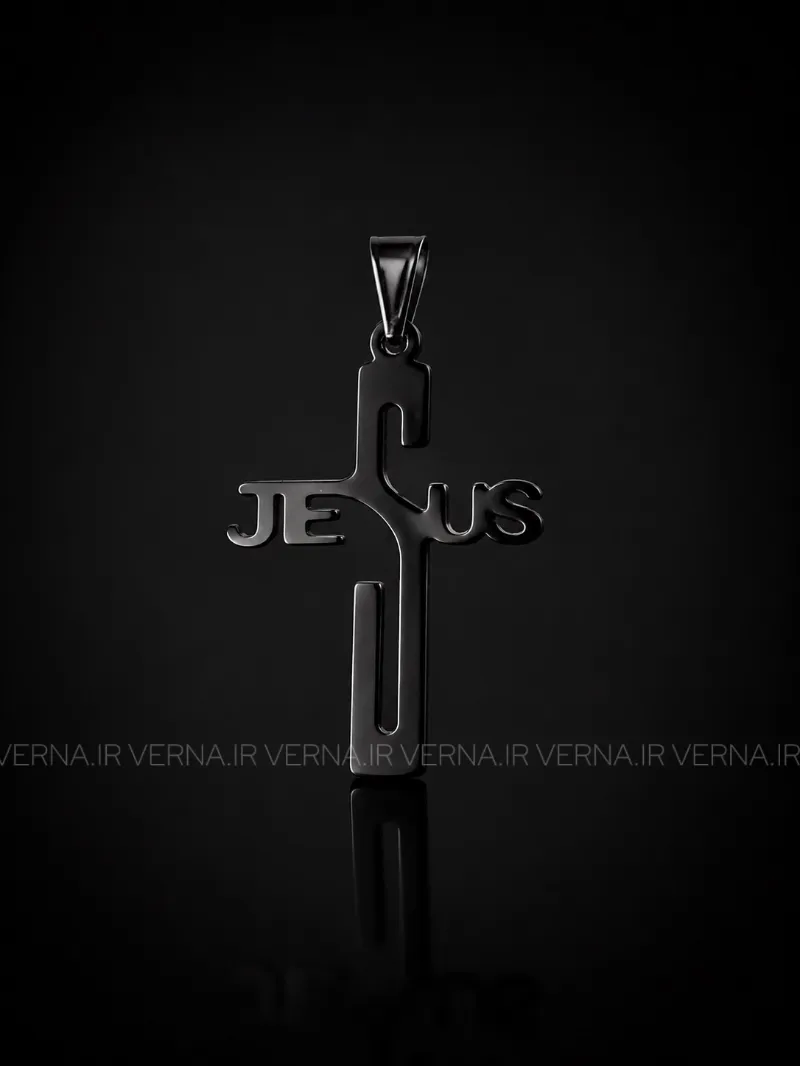 IMG_2232 پلاک مردانه JESUSمشکی1