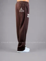 اسلش بگ مردانه استوپردار JORDAN23 قهوه ای 3