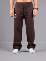 اسلش بگ مردانه استوپردار JORDAN23 قهوه ای 1