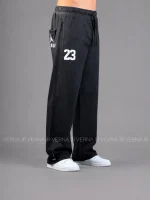 اسلش بگ مردانه استوپردار JORDAN23 ذغالی 2