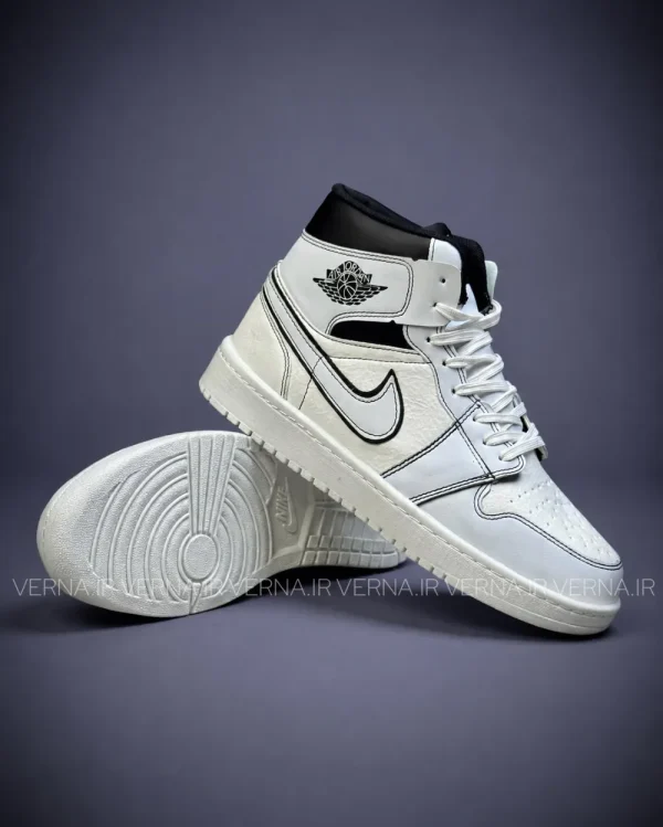 کتونی ونس ساقدار NIKE AIR سفید 2
