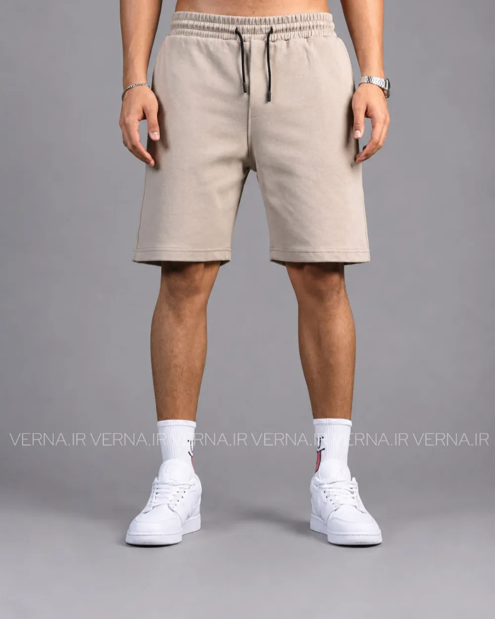 1405-05-31 (19)_1 شلوارک مردانه BALENCIAGA نسکافه ای 1