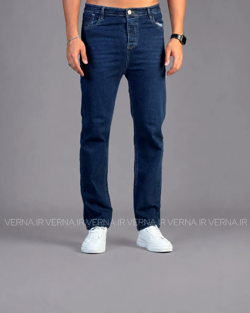 1405-06-04 (2) شلوار جین راسته مردانه LEVIS 694/3 آبی تیره 1