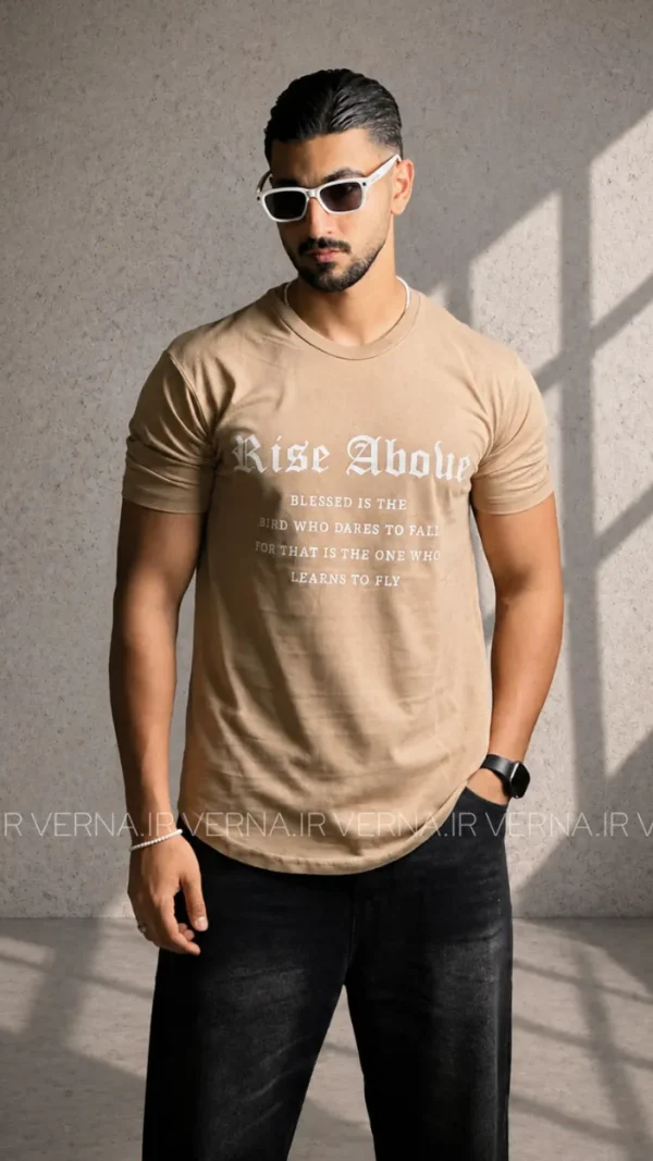 تیشرت مردانه RISE ABOUEنسکافه ای1