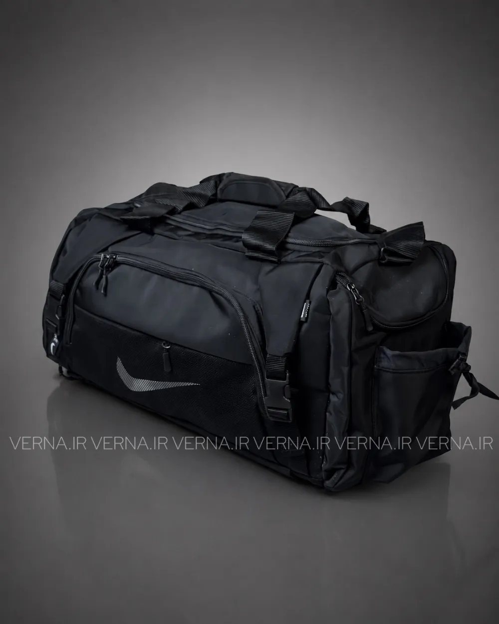 1405-06-11 (.5.) ساک ورزشی بغل جیب جلو تور NIKE مشکی 1