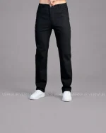 شلوار راسته جین مردانه J&J 689/4 مشکی 1