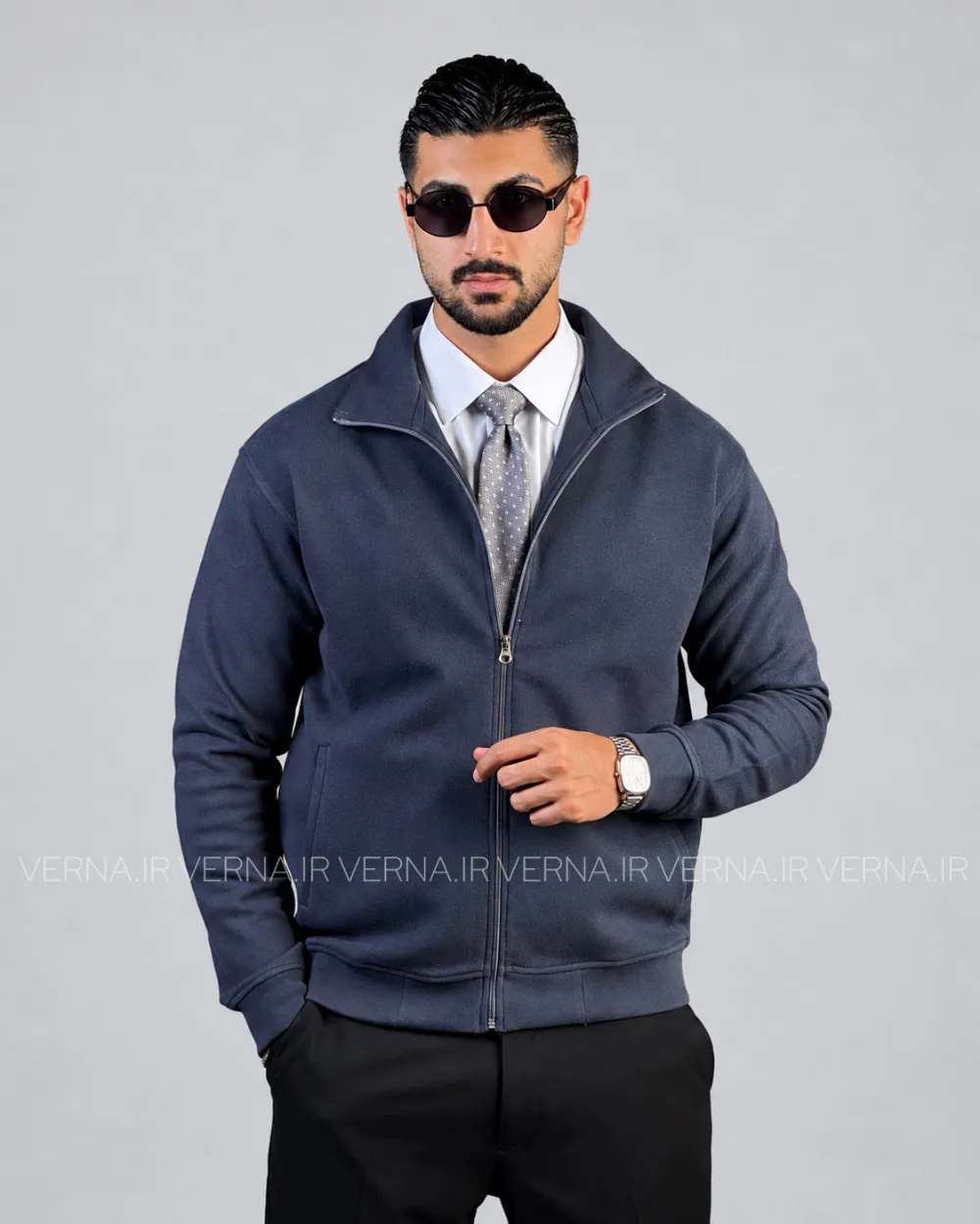 1405-07-03 (45 ژاکت مردانه سلانیک VR نوک مدادی