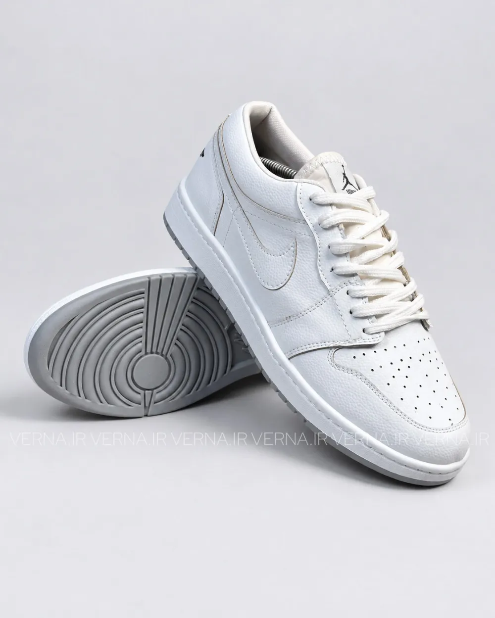 کتونی ونس مردانه بزرگ NIKE-JORDAN1تمام سفید2