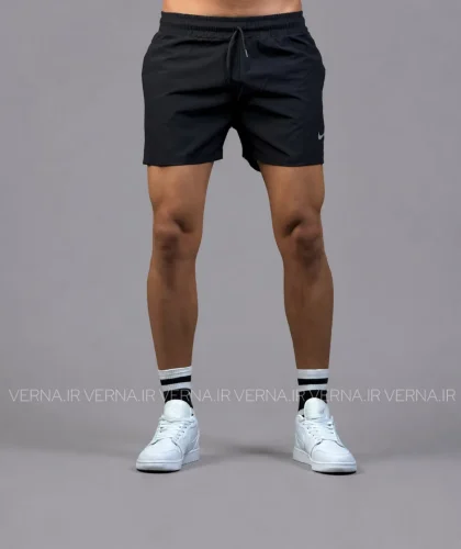 شلوارک ورزشی مردانه NIKE مشکی 1