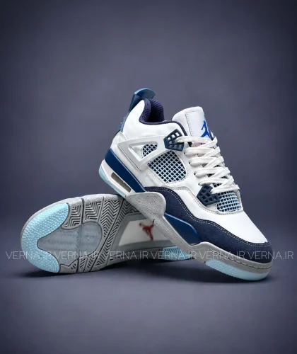 کتونی ونس مردانه NIKE JORDAN4 سرمه ای 1