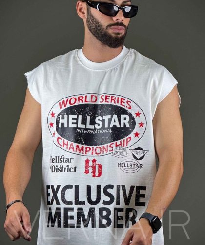 وست مردانه HELL STAR سفید