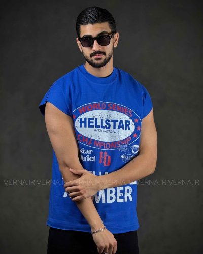 وست مردانه HELL STAR ابی مدل2